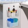 550x550-34741.jpg Unyqoos® Set van 4 zelfklevende opbergboxen voor keuken en badkamer organisatie