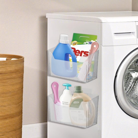 550x550-34743.jpg Unyqoos® Set van 4 zelfklevende opbergboxen voor keuken en badkamer organisatie