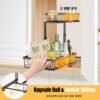 550x550-34850.jpg Unyqoos® Verstelbare Keukenkastorganizer met Uittrekbare Manden en Extra Opbergruimte voor Badkamer en Wastafel