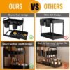 Unyqoos® Multifunctionele Keuken- en Badkamer Organizer met Uittrekbare Lades en Haken voor Optimaal Gebruiksgemak