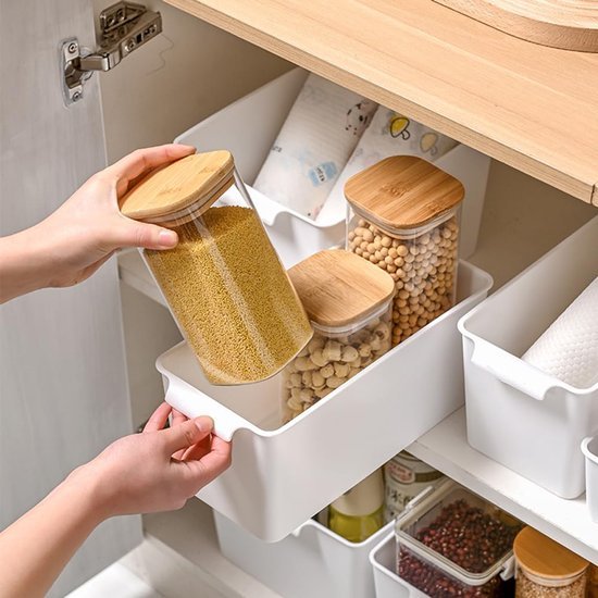 550x550-34905.jpg Unyqoos® Set van 5 multifunctionele organizers voor keuken en badkamer