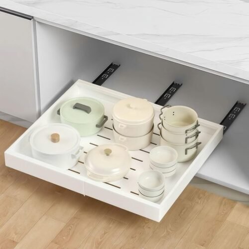 550x550-34917.jpg Unyqoos® Uittrekbare lade organizer voor keukenkast met verstelbare breedte en eenvoudige montage