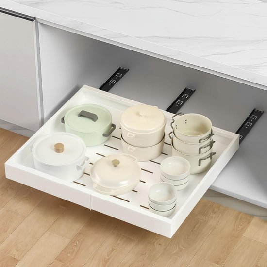 550x550-34917.jpg Unyqoos® Uittrekbare lade organizer voor keukenkast met verstelbare breedte en eenvoudige montage