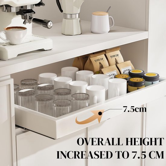 550x550-34921.jpg Unyqoos® Uittrekbare lade organizer voor keukenkast met verstelbare breedte en eenvoudige montage