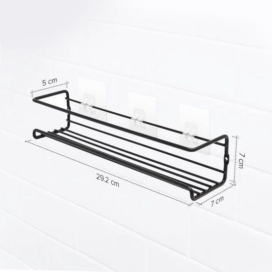 550x550-35068.jpg Unyqoos ® Kruidenrek met Vier Niveaus voor Muurmontage en Vrijstaand Gebruik, Elegant en Functioneel Keukenrek