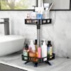 Unyqoos ® Praktisch en Ruimtebesparend Dubbel Laags Draaiend Kruidenrek voor Keukenopslag