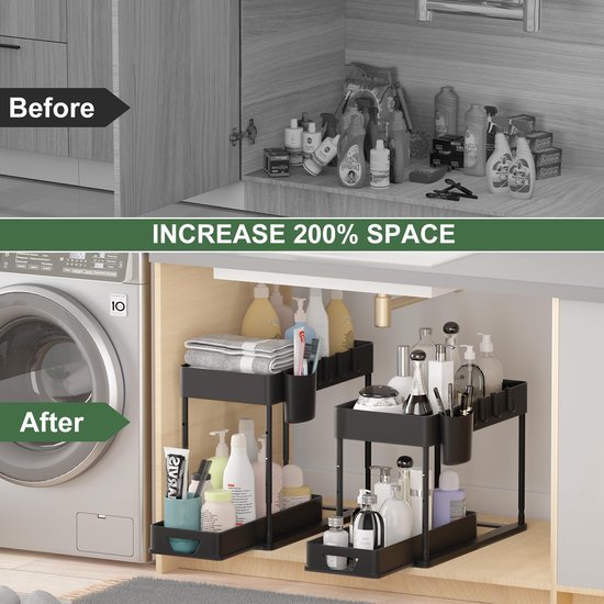 550x550-35163.jpg Unyqoos ® Handige Keuken- en Badkamerorganizer met Verstelbare Hoogtes en Veelzijdige Opslagmogelijkheden