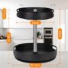 Unyqoos® Innovatieve 360 Graden Draaibare Kruiden- en Keukenorganizer met Dubbele Lagen voor Veelzijdig Gebruik