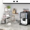 Unyqoos® Veelzijdige Keuken- en Werkbladorganizer met Verstelbare Hoek- en Rechthoekige Planken voor Optimaal Gebruik