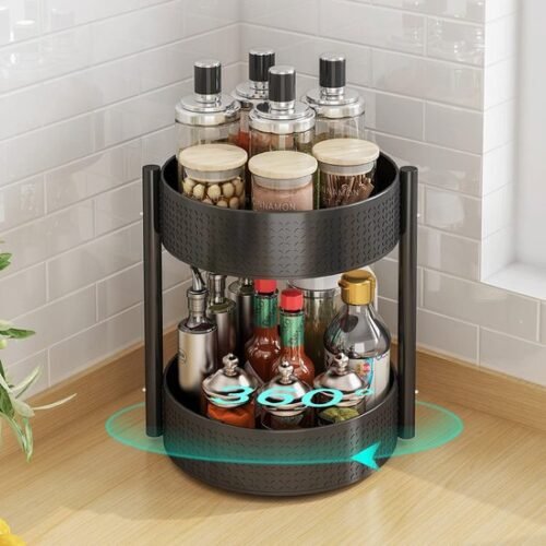 550x550-35444.jpg Unyqoos® Praktische Draaitafel Keukenorganizer voor Kruiden en Meer