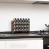 Unyqoos® Kruidenrek van Metaal met Drie Lagen voor Optimaal Gebruik in de Keuken, Geschikt voor Kruidenpotjes