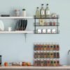 550x550-35583.jpg Unyqoos® Ruime Metalen Kruidenrek Set met Drie Niveaus voor Wandmontage in Keuken en Badkamer