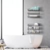 550x550-35584.jpg Unyqoos® Ruime Metalen Kruidenrek Set met Drie Niveaus voor Wandmontage in Keuken en Badkamer