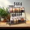 Unyqoos® Stijlvol en Functioneel Kruidenrek met Twee Verdiepingen voor Keuken en Badkamer