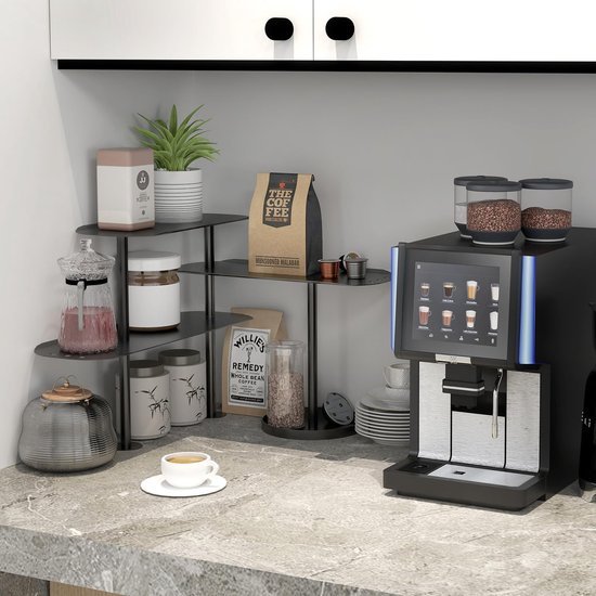 550x550-35632.jpg Unyqoos® Praktisch en Elegant Metalen Keukenhoekrek met Verstelbare Plankopties voor Diverse Ruimtes