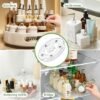 Unyqoos® Transparant draaibaar acryl plateau voor keuken en meer toepassingen