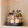Unyqoos® 360 Graden Draaibaar Metalen Organizer voor Keuken en Badkamer met Veelzijdig Gebruik
