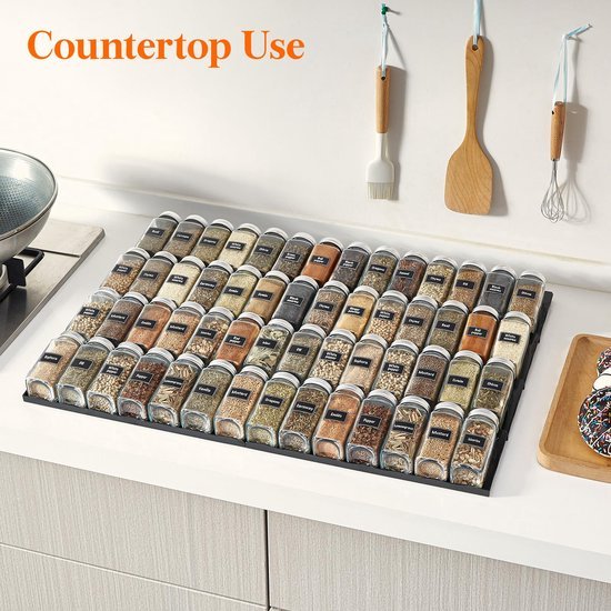 550x550-35787.jpg Unyqoos® Uitbreidbaar kruidenrek voor lade en kast met verstelbare indeling