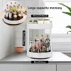 Unyqoos® Multifunctioneel 360 Graden Draaiplateau voor Keuken en Badkamer Organisatie, 26 cm, Wit
