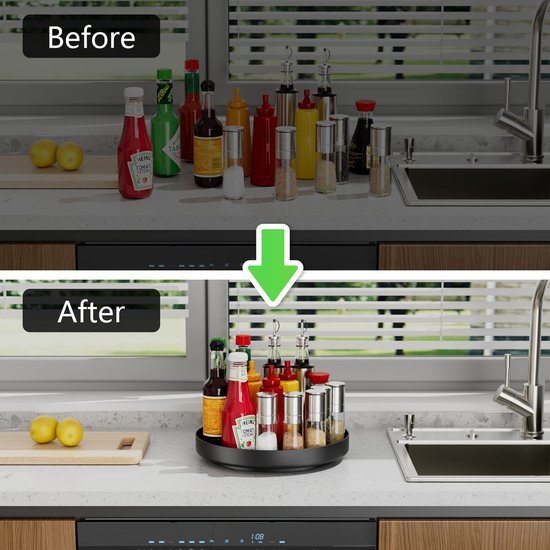 550x550-35874.jpg Unyqoos® Multifunctioneel Draaibaar Opbergsysteem voor Keuken, Badkamer en Meer van Hoogwaardig Metaal