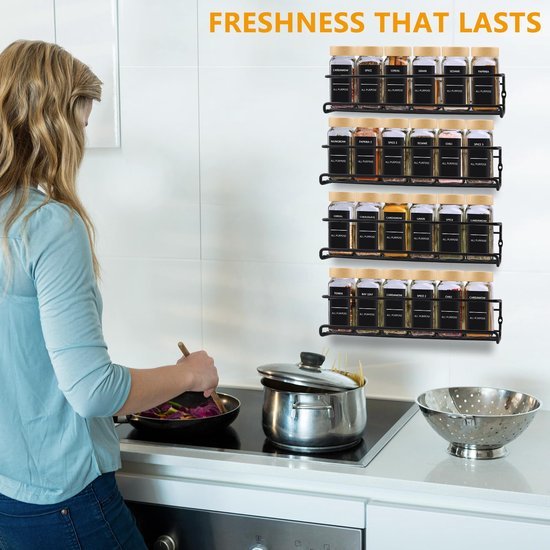 550x550-35889.jpg Unyqoos® Ruimtebesparende kruidenorganizer met vier niveaus voor keuken en kantoor