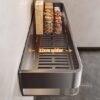 550x550-35905.jpg Unyqoos® Set van 2 metalen wandgemonteerde kruidenrekken met haken voor keukenorganisatie