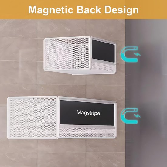 550x550-35939.jpg Unyqoos® Wit magnetisch kruidenrek voor efficiënte keukenorganisatie en ruimtebesparing