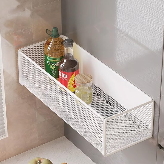 550x550-35944.jpg Unyqoos® Wit magnetisch kruidenrek voor efficiënte keukenorganisatie en ruimtebesparing