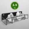 Unyqoos® Magneet Keukenorganizer Set met Keukenrolhouder en Haakjes voor Koelkast en Wandmontage