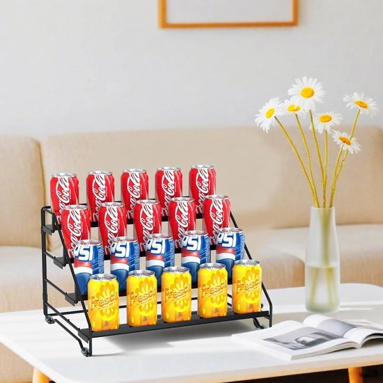 550x550-36144.jpg Unyqoos® Ruim en flexibel kruidenrek van metaal met vier etages voor keukenkast