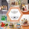 Unyqoos® Uiterst Praktische Draaiplateau Set met 360 Graden Rotatie voor Diverse Opbergoplossingen