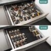 550x550-36180.jpg Unyqoos® Uittrekbare kruidenlade met vier niveaus voor efficiënte keukenorganisatie