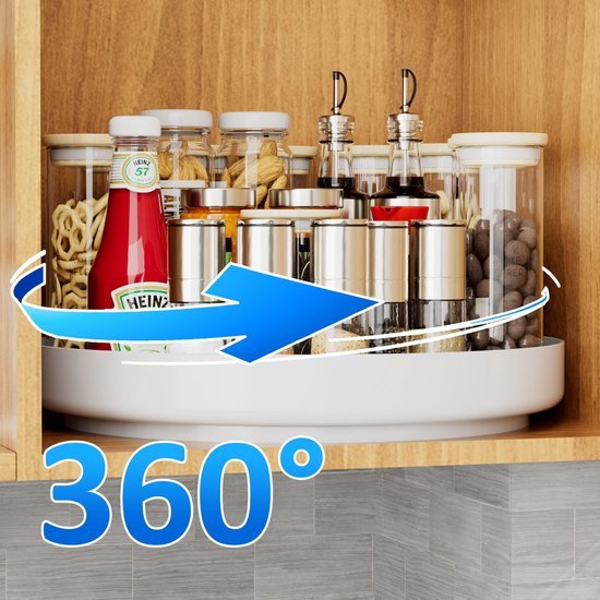 550x550-36224.jpg Unyqoos® Praktische 33 cm Draaitafel Organizer voor Keuken, Badkamer en Meer