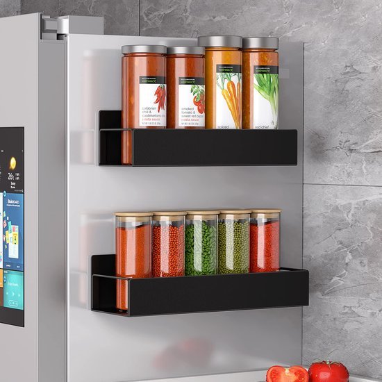 Unyqoos® Innovatief Magnetisch Keukenkruidenrek voor Efficiënte Ruimtebesparing in de Keuken