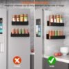 Unyqoos® Innovatief Magnetisch Keukenkruidenrek voor Efficiënte Ruimtebesparing in de Keuken