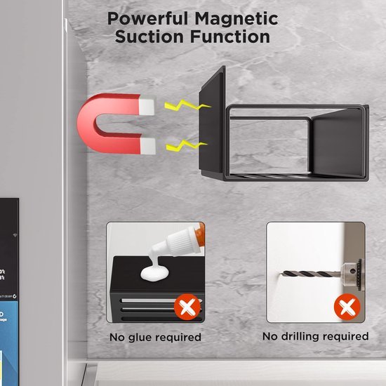 Unyqoos® Innovatief Magnetisch Keukenkruidenrek voor Efficiënte Ruimtebesparing in de Keuken