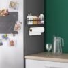 550x550-36253.jpg Unyqoos® Multifunctioneel Magnetisch Kruidenrek met Opvouwbaar Ontwerp en Extra Opslagmogelijkheden