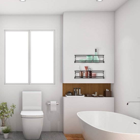 550x550-36292.jpg Unyqoos® Stijlvol Muurkruidenrek met Vier Verdiepingen en Flexibele Montageopties voor Keuken en Badkamer