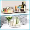 Unyqoos® Draaibare transparante organizer voor kruiden, cosmetica en snacks