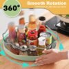 Unyqoos® Draaibare Multifunctionele Organizerset voor Keuken en Badkamer met Antislip Functie