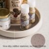 Unyqoos® Draaibaar Keuken- en Opbergplateau Set voor Optimale Ruimtebesparing in Huis