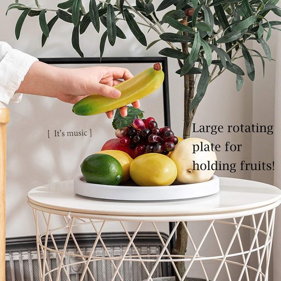 Unyqoos® Draaibaar Keuken- en Opbergplateau Set voor Optimale Ruimtebesparing in Huis