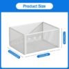 550x550-36383.jpg Unyqoos® Wit magnetisch keukenrek voor kruiden en meer zonder boren