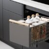 Unyqoos® Telescoop Lade Organizer voor Keuken en Badkamer Zonder Boren Met Uittrekbare Schuifrails