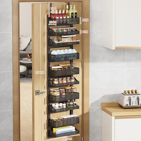 550x550-36538.jpg Unyqoos® Ruim en Verstelbaar Deurrek voor Badkamer en Keuken Organisatie