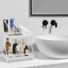 550x550-36588.jpg Unyqoos® Tweedelig multifunctioneel opbergrek voor badkamer en keuken, wit
