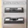 Unyqoos® Magnetische Keukenorganisatie Rekken Set voor Koelkast met Beweegbare Haken - Handige Opslagoplossing