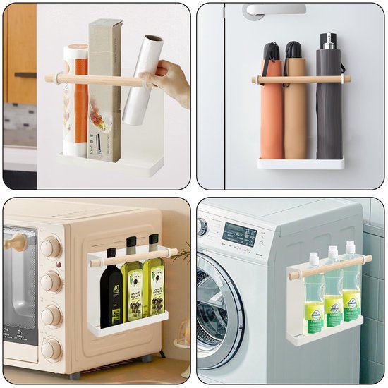 Unyqoos® Magnetisch kruidenrek voor eenvoudige organisatie in keuken en bijkeuken