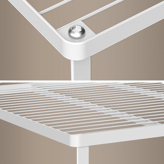 550x550-36796.jpg Unyqoos® Stapelbaar metalen opbergrek voor keuken en badkamer, witte draadconstructie