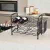 550x550-36837.jpg Unyqoos® Stijlvol metalen wijnrek voor 8 flessen, ideaal voor keuken en bar